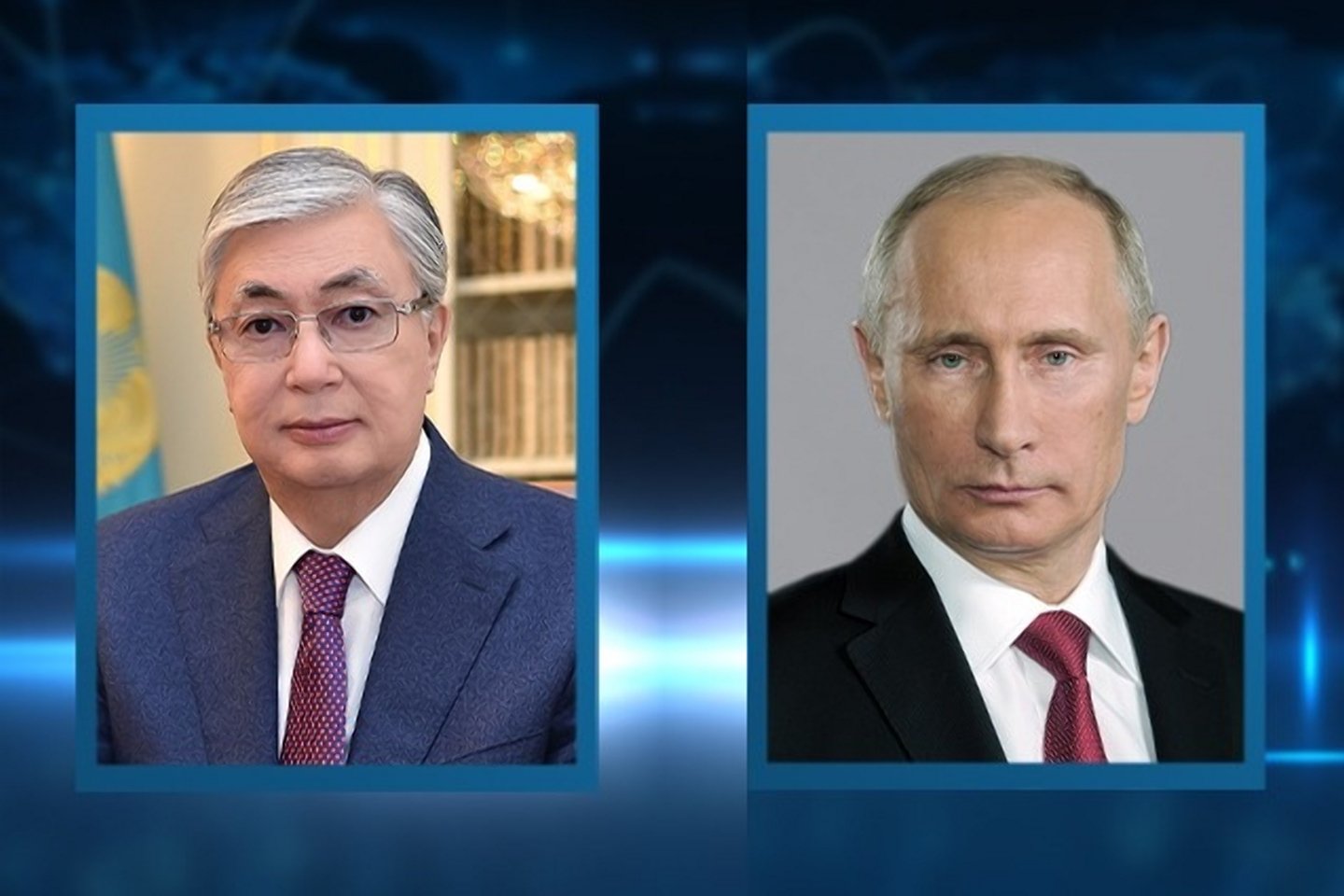 Новости Казахстана / Политика в Казахстане / Токаев и Путин поговорили по телефону