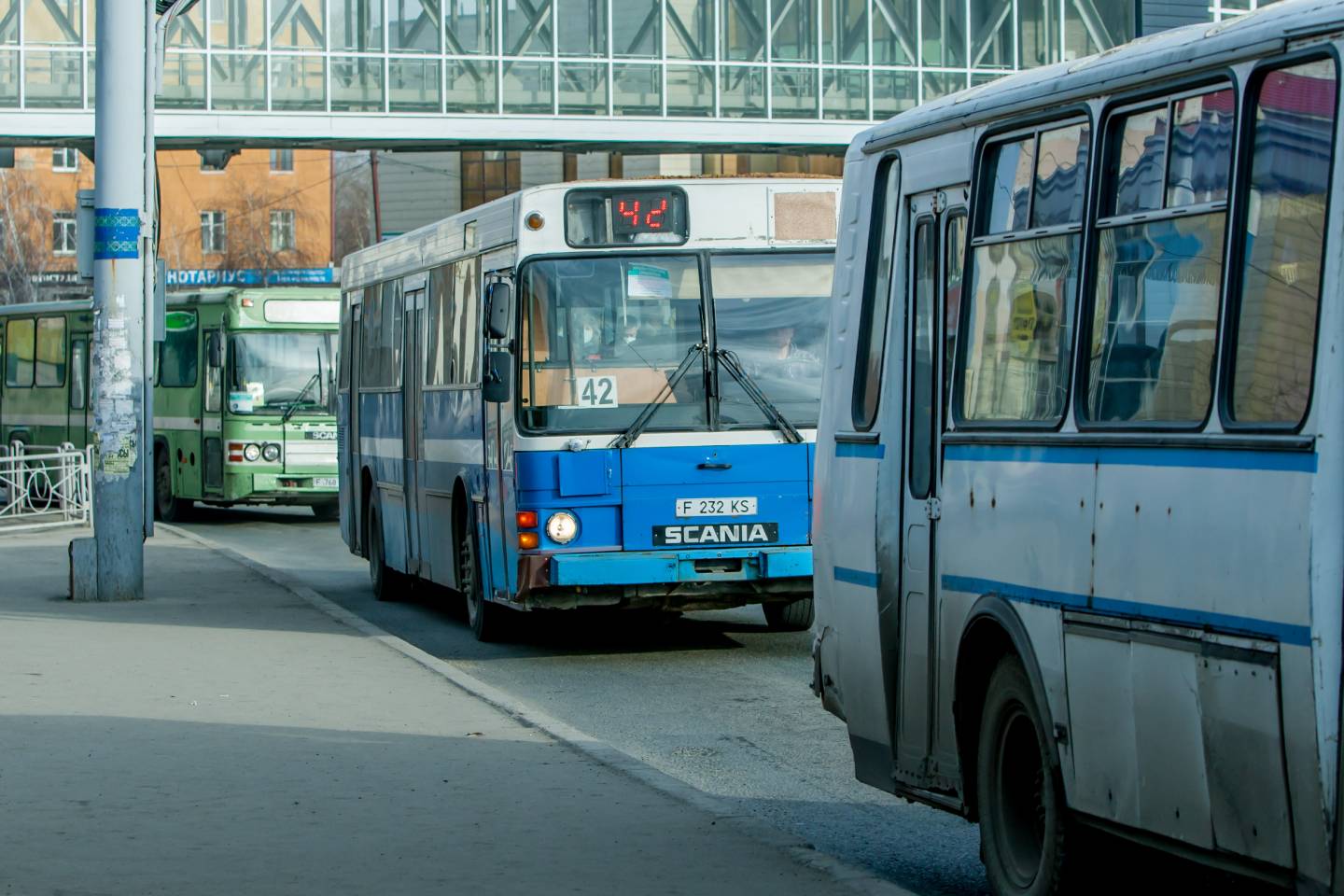 Усть-Каменогорск и ВКО / Усть-Каменогорск / Вышедшие на линию автобусы будут проверять на дорогах ВКО Усть-Каменогорск и ВКО / Усть-Каменогорск / Вышедшие на линию автобусы будут проверять на дорогах ВКО